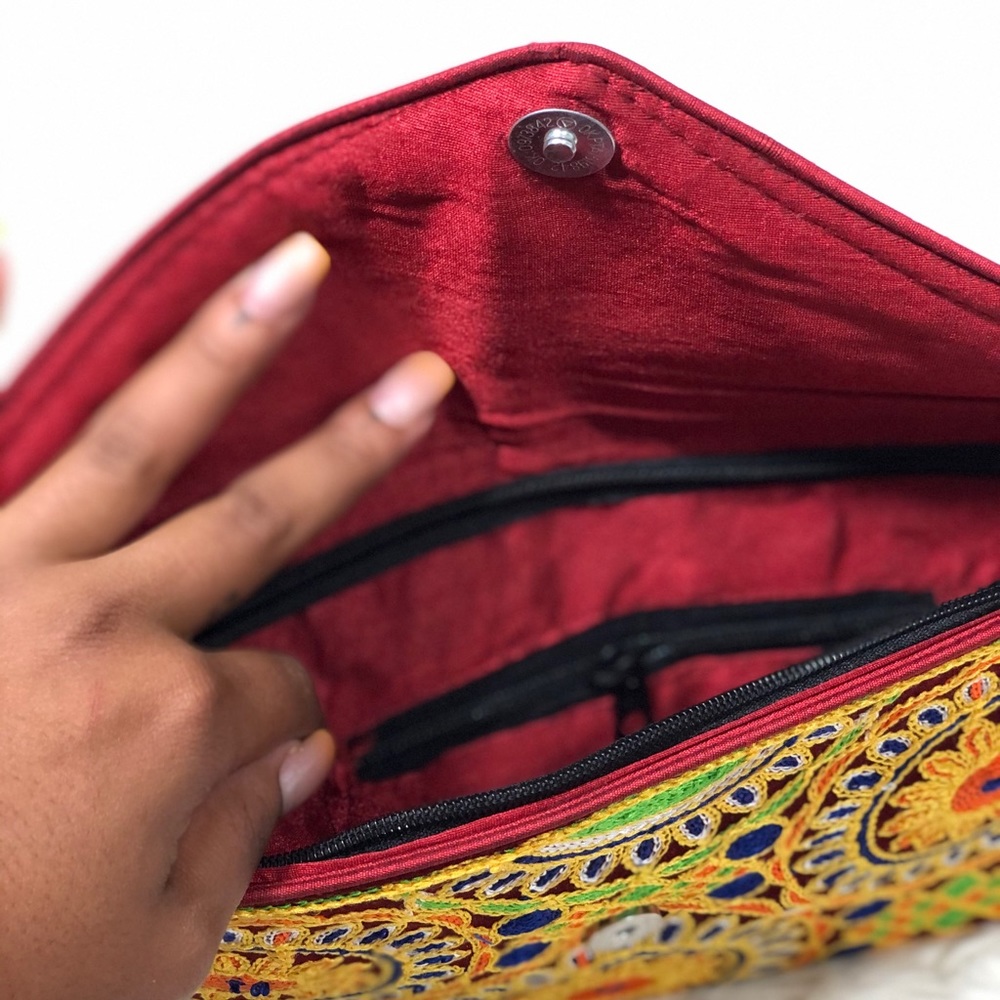 Handmade Envelope Messenger Bag - Picture 3 of 6
